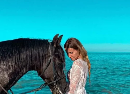 Horseback Riding on the Sea and Desert