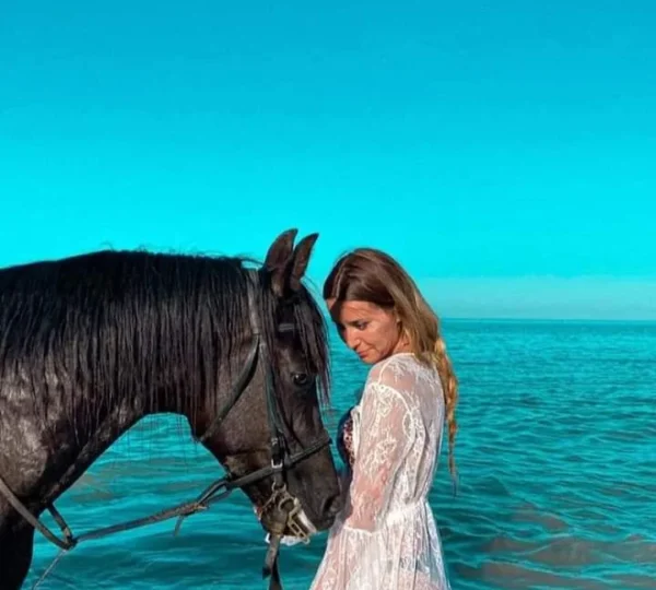 Horseback Riding on the Sea and Desert