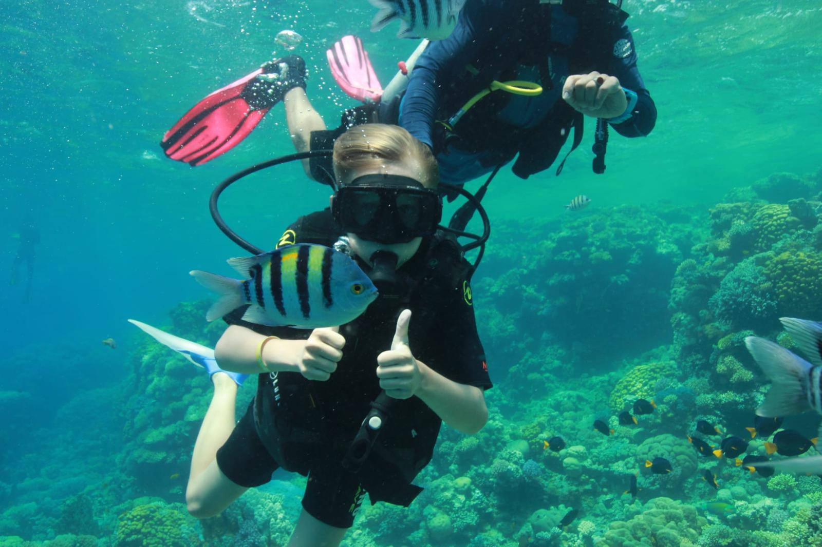Orange Bay with Diving